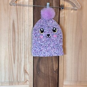 Knit Beanie with Pom Pom